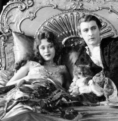  The Crimson Shadow: A Tale of Intrigue and Forbidden Romance Featuring Talented Silent Film Stars